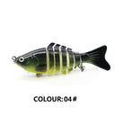 Multi Jointed Fishing Lure Sinking Artificial Wobbler Bait Hard Bait Swimbait 10cm/15.7g Fishing Tackle 7 Sections Crankbait - V.I.P Digital Presence