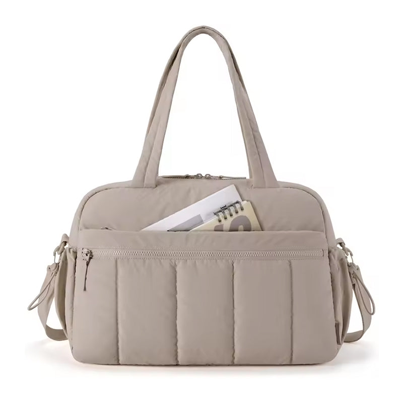 Large Capacity Carry-On Travel Duffel Bag for Women, with Shoulder Strap, Ideal for Weekend Overnight Trips and Sport Gym Use - V.I.P Digital Presence