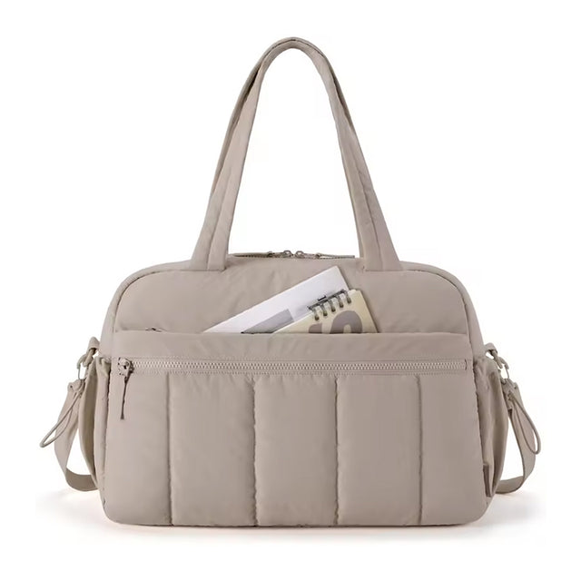 Large Capacity Carry-On Travel Duffel Bag for Women, with Shoulder Strap, Ideal for Weekend Overnight Trips and Sport Gym Use - V.I.P Digital Presence
