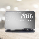 2-in-1 wireless charging time display alarm clock 15W thermometer wireless charging - V.I.P Digital Presence