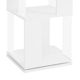 6-layer rotating acrylic board simple bookshelf, multi-functional creative bookshelf for students in the living room - V.I.P Digital Presence