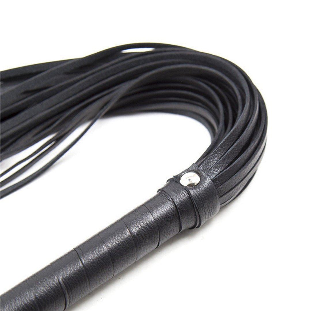 48cm Faux Leather Whip Riding Crop - V.I.P Digital Presence