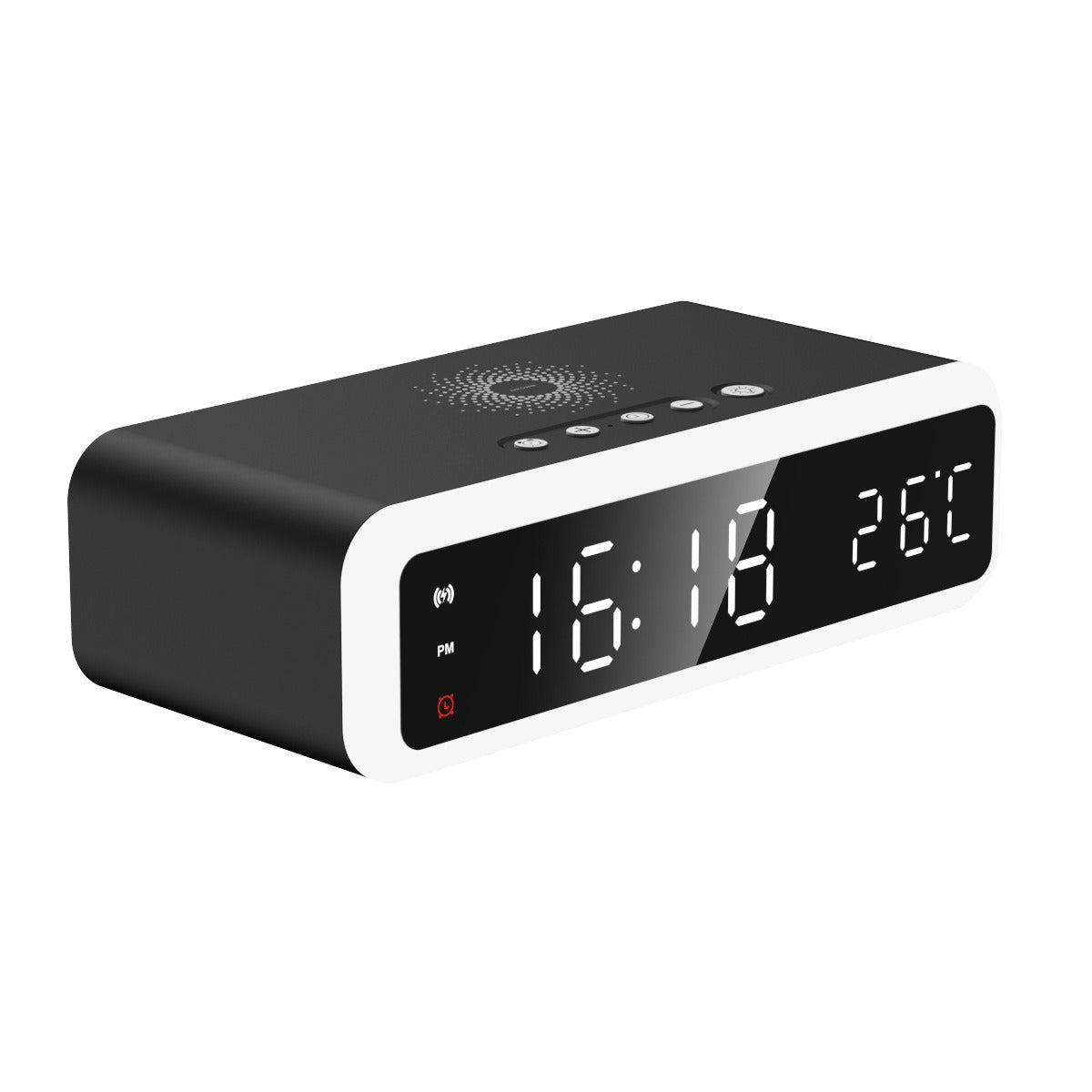New clock thermometer wireless charging 15W mobile phone wireless charging multifunctional digital alarm clock wireless charging - V.I.P Digital Presence
