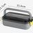 Microwave-heatable 316 stainless steel sealed single-layer compartment insulation lunch box lunch box bento box - V.I.P Digital Presence