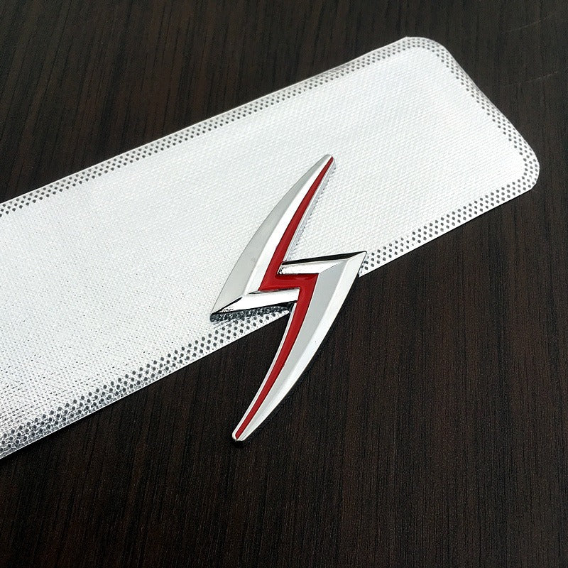 Rear tail sticker, engine hood sticker, creative metal sticker, lightning sticker - V.I.P Digital Presence