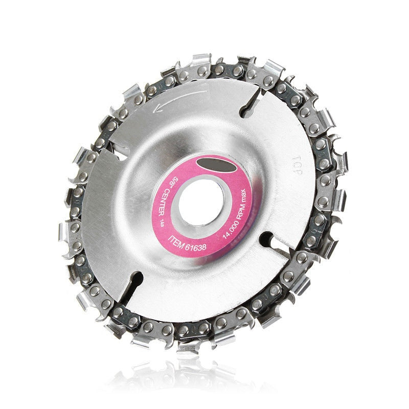 Wood Plastics 4 Inch 22 Tooth Grinder Disc Fine Chain Saw 4 Inch Angle Carving Culpting For 100/115 Angle Grinder - V.I.P Digital Presence