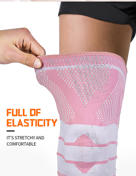 Silicone Spring Knee Protector Professional Jump Rope Knee Meniscus Protective Cover Knee Joint Sheath Running Patella - V.I.P Digital Presence
