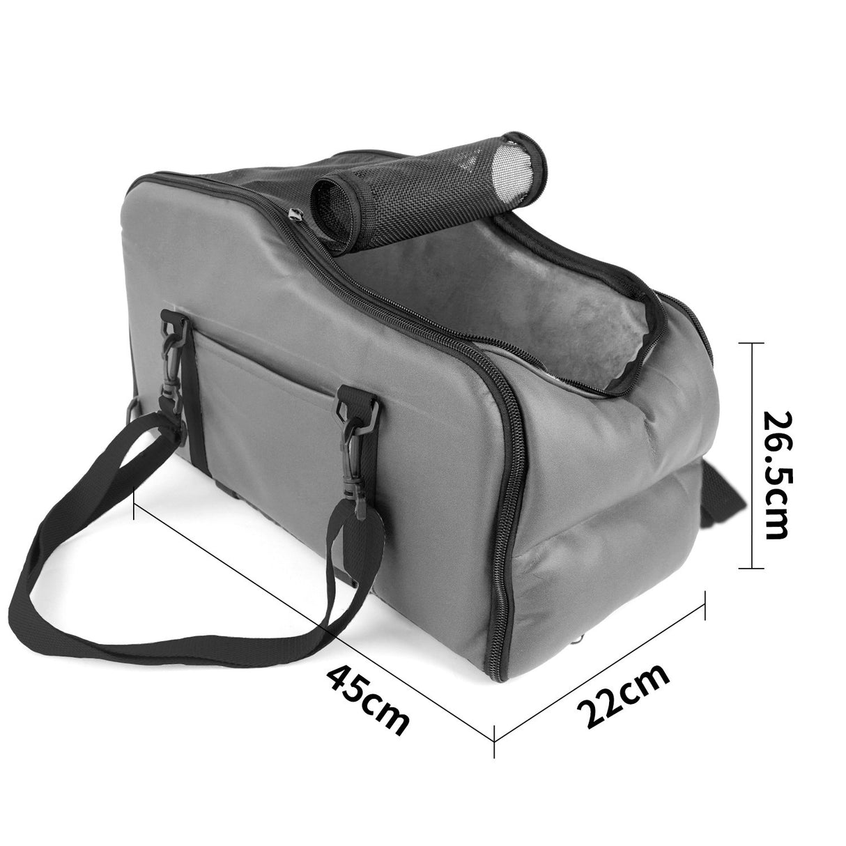 Portable pet bed for outings car travel safety seat center console car cushion car dog bed small dog ride artifact - V.I.P Digital Presence