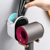 Wall Mounted Hair Dryer Holder Foldable Bathroom Wall Organizer Storage Holder Home Hair Brush Storage Bracket Hair Dryer Rack - V.I.P Digital Presence