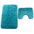 Embossed Stone Two-Piece Bathroom Toilet Floor Mat PVC Non-Slip Absorbent Carpet Door Mat - V.I.P Digital Presence