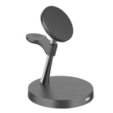 Zinc alloy magnetic bracket magnetic three in one wireless charger suitable for Apple magnetic fast charging - V.I.P Digital Presence