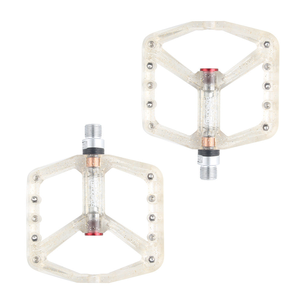 CNC Wide-faced PC Pedal Bicycle Pedal Road Mountain Bike Peilin Anti-Skid Pedal 2 Bearing Pedal - V.I.P Digital Presence