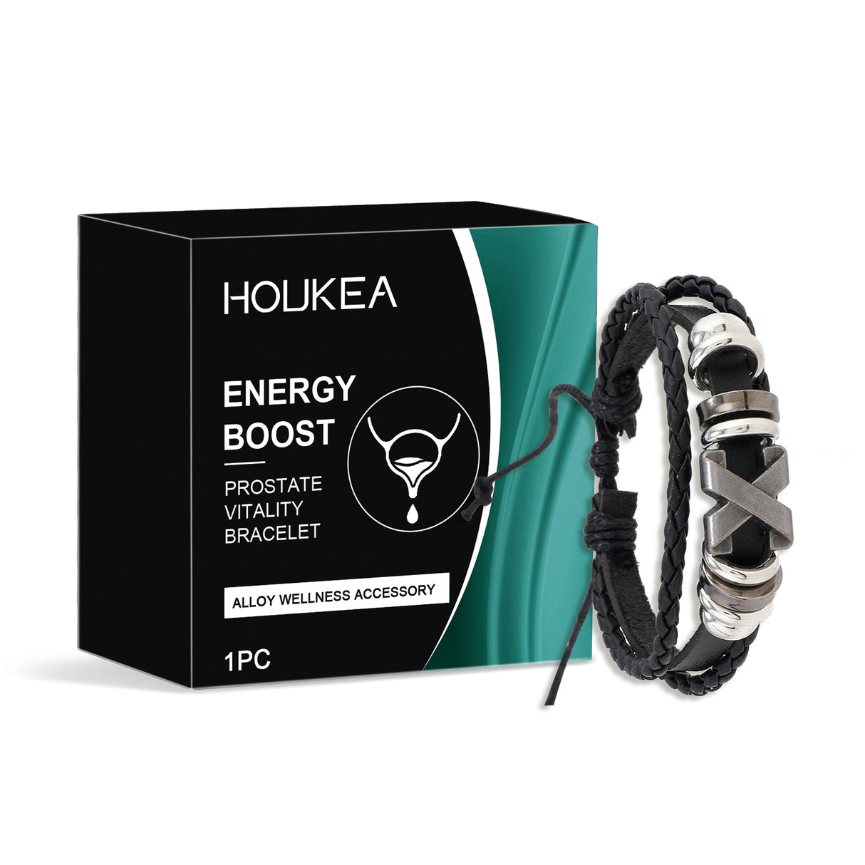 Men's Care Bracelet, Gentle Care For Men's Body Comfortable Lightweight Portable Fashion Care Bracelet - V.I.P Digital Presence