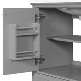 30 inch bathroom vanity no sink  base only gray - V.I.P Digital Presence