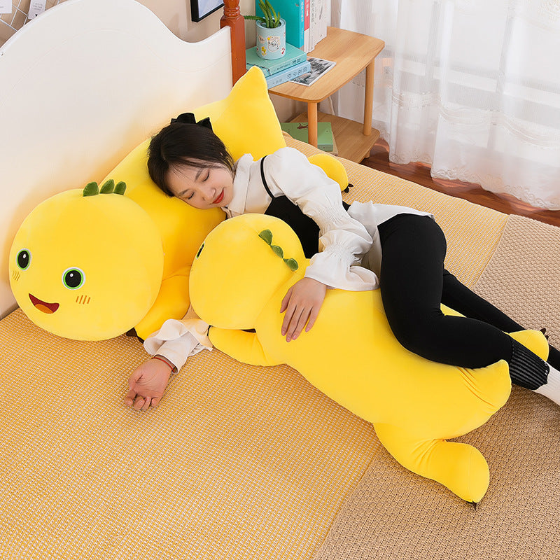 Party style Milk Dragon Plush Toy Doll Long Milk Dragon Doll Bedhead Hugging Sleeping Doll - V.I.P Digital Presence
