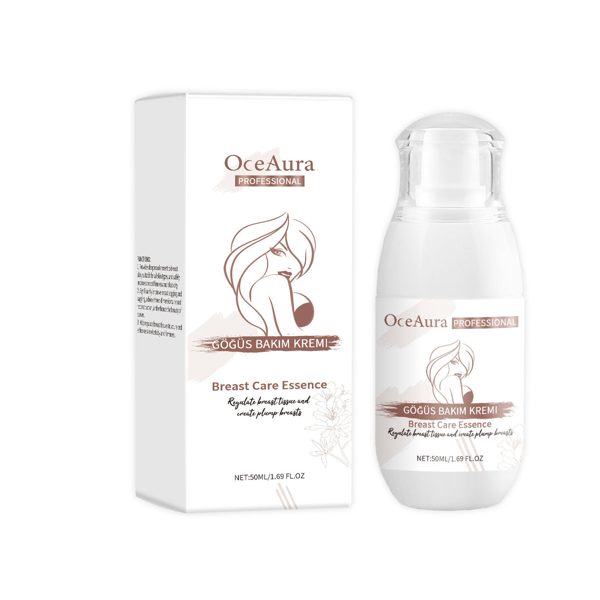 Breast Care Serum Hydrating Moisturizing Gentle Moisturizing Skin Care Breast Massage Treatment Essence - V.I.P Digital Presence