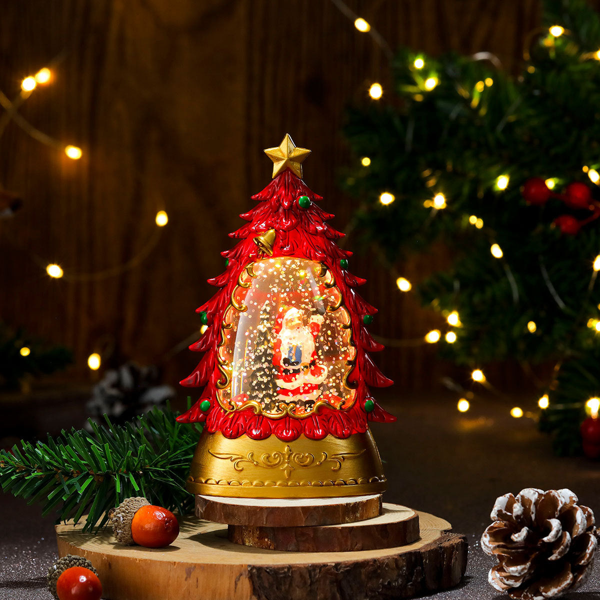 Christmas gifts, painted Christmas trees, glowing candles, oil lamps, children's small gifts, wind lamps, bar table decorations, ornaments - V.I.P Digital Presence