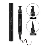 HANDAIYAN Double Ended Stamp Eyeliner Pencil Triangle Stamp Eyeliner 2 In 1 Waterproof Eyeliner - V.I.P Digital Presence