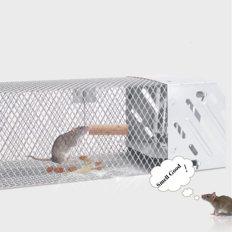 Humane Rat Trap, Chipmunk Rodent Trap That Work for Indoor and Outdoor Small Animal - Mouse Voles Hamsters Live Cage - V.I.P Digital Presence