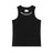 Gothic Letter Embroidery Ribbed Tank Top Men's Sports Fitted Casual Striped Sleeveless T-Shirt - V.I.P Digital Presence