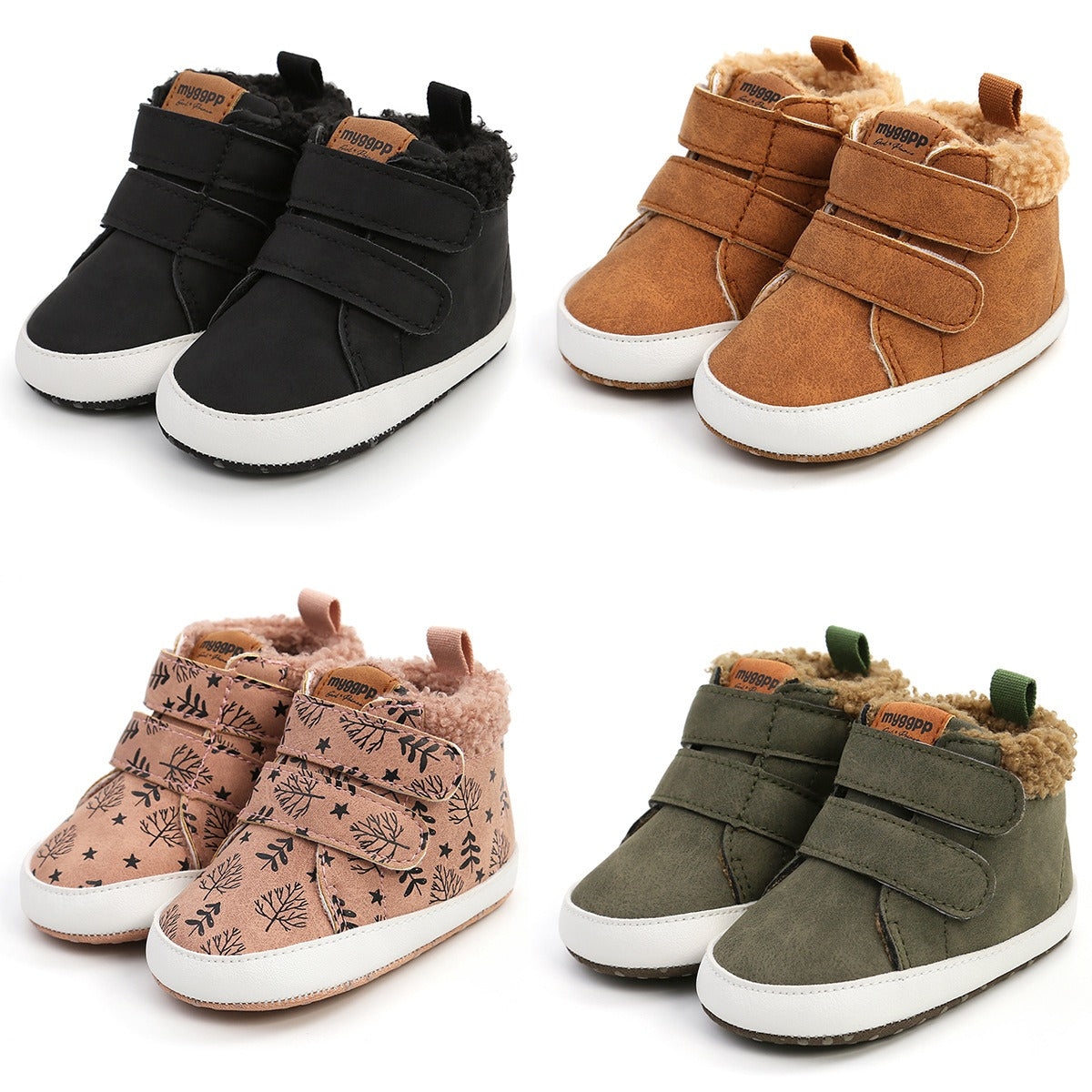 High Top Autumn And Winter Baby Shoes Baby Shoes Walking Shoes Warm Shoes M2035 - V.I.P Digital Presence
