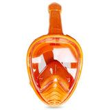 Máscara de buceo panorámica de 180 grados, cara completa, para natación, buceo con esnórquel, antivaho y antifugas para niños.