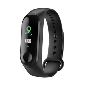 M3 Plus Color IPS Screen Smart Sport Fitness Bracelet IP68 Waterproof Blood Pressure Oxygen Activity Tracker For Men Women - V.I.P Digital Presence