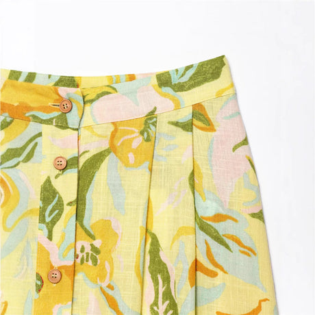 Style Strapless Top with Printed Skirt Set - V.I.P Digital Presence