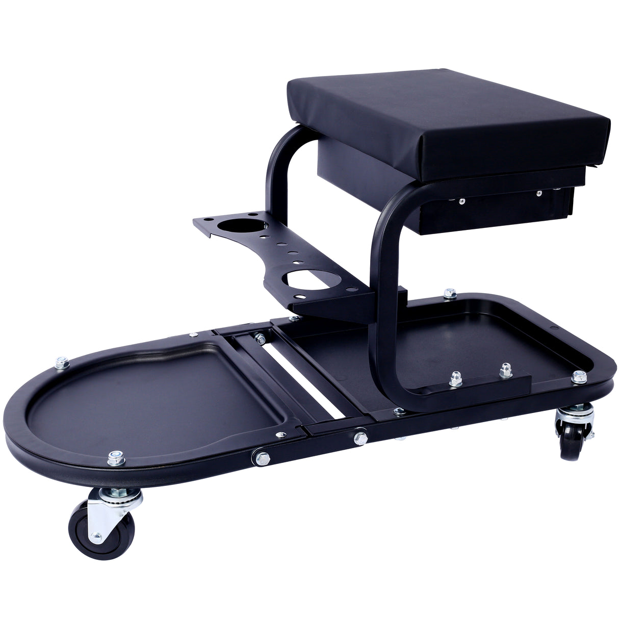 Ultimate Rolling Details and Multifunctional Car, 15'1/2 "x 8'3/4" x 18'1/2 "- Black - V.I.P Digital Presence