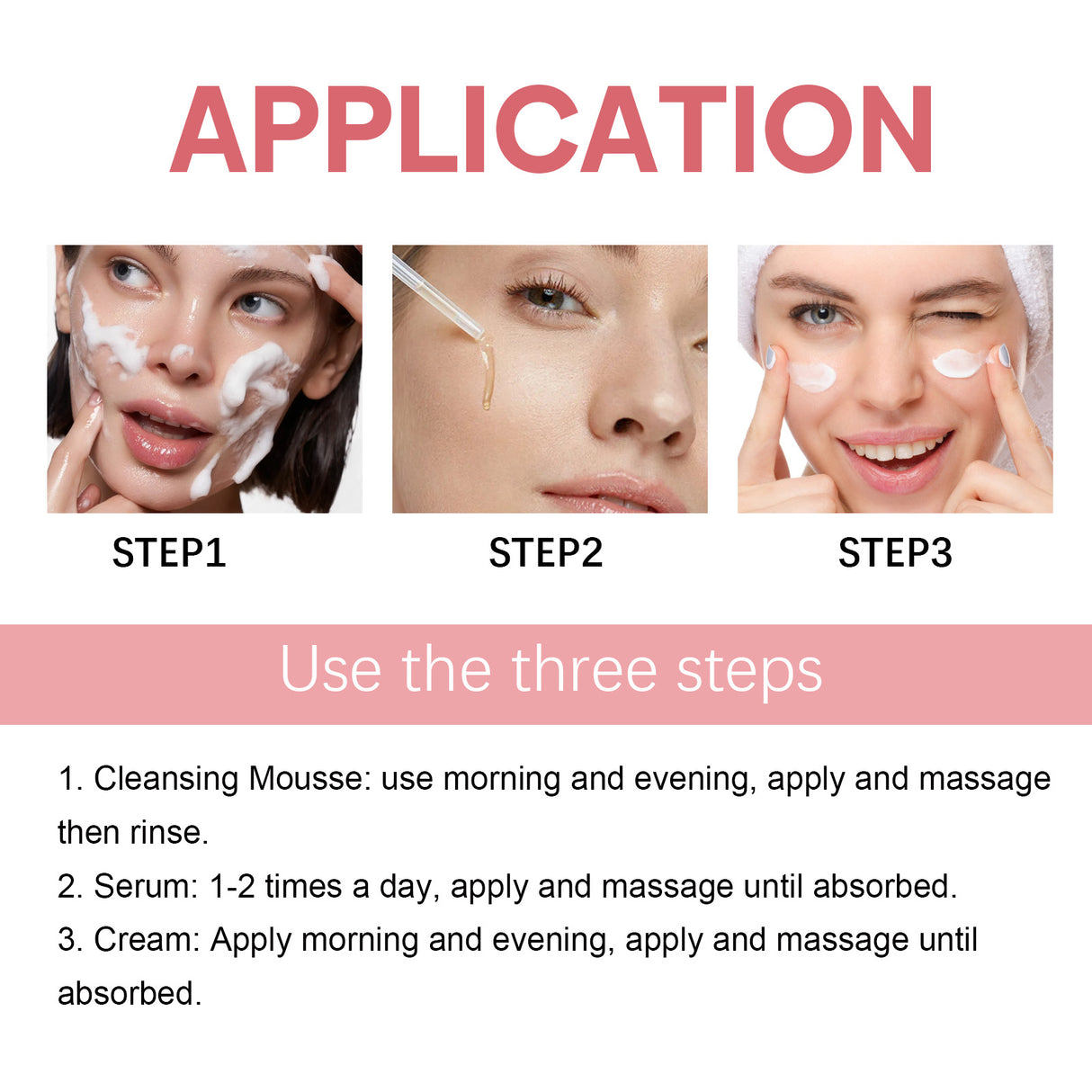 Set de crema hidratante facial 5 en 1: hidratación profunda, blanqueamiento, aclarado y reafirmación de la piel.