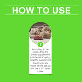 Cats With Probiotic Drops, Care For Cats Health And Vitality Care Absorb Nutritional Supplements - V.I.P Digital Presence