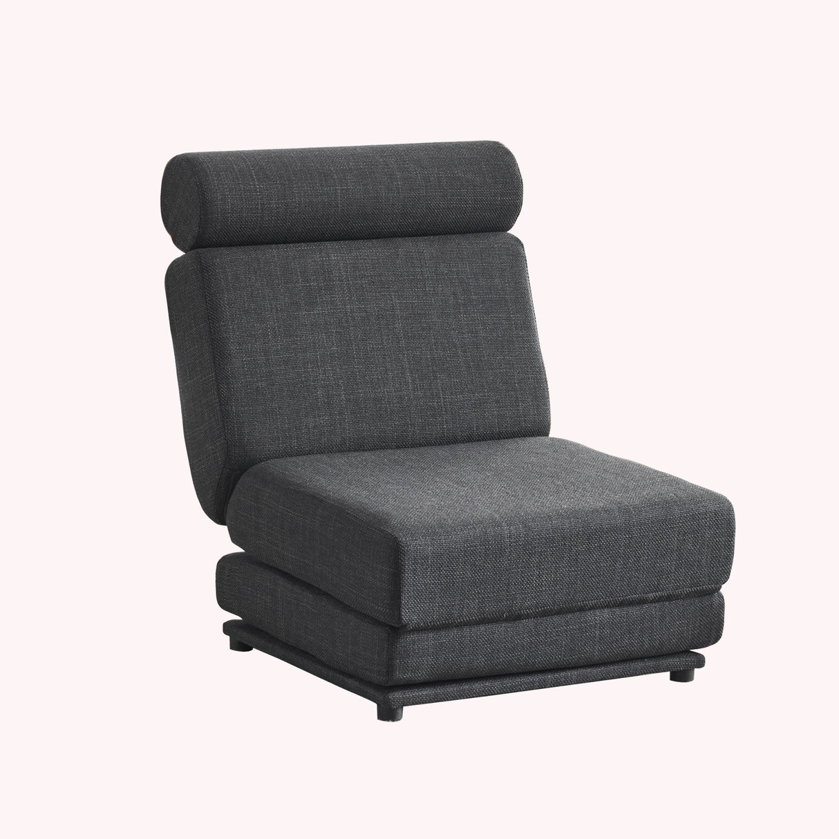 Single Sofa Chair Foldable Single Sofa Bed with Pillow,Portable Foldable Sofa Bed,Leisure Sofa Chair,Easy to Store, Dark Grey - V.I.P Digital Presence