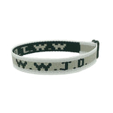 Alphabet Jacquard Printed Wrist Strap Bracelet Strap Unisex WWJD Bracelet Adjustable Bracelet - V.I.P Digital Presence
