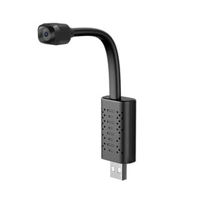 EVKVO HD Smart Mini Wifi USB Camera Real-time Surveillance IP Camera AI Human Detection Loop Recording Mini camera Support 64G - V.I.P Digital Presence