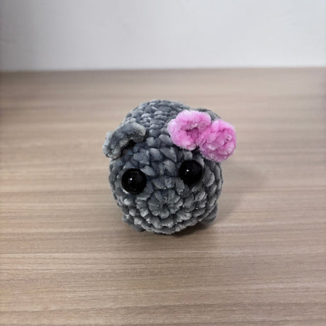 Chenille singing sad hamster keychain pendant Hamster emotional comfort doll - V.I.P Digital Presence