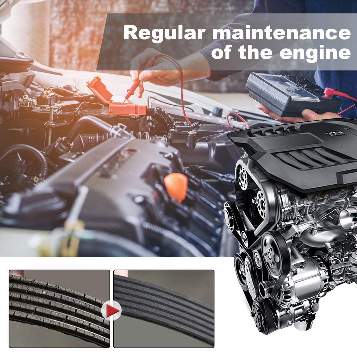 Belt Silencer, Automotive Engine Belt Noise Elimination Maintenance Lubricant - V.I.P Digital Presence
