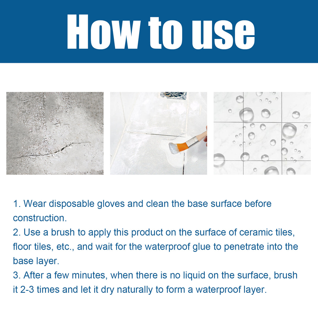Sealing Waterproof Adhesive Bathroom Plumbing Glass Doors And Windows Leak Repair Multifunctional Tile Sealant - V.I.P Digital Presence