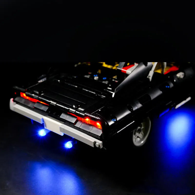 DIY building block lighting compatible with LEGO 42111 Dodge warhorse speed and passion LED remote control light matching - V.I.P Digital Presence