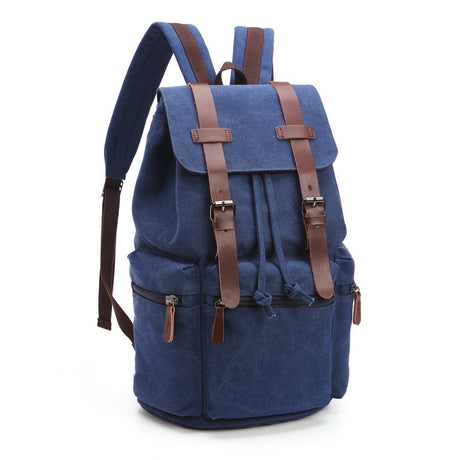 Durable casual large capacity travel bag computer backpack junior high school student school bag backpack Canvas - V.I.P Digital Presence