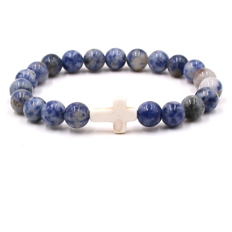 Fashion bead jewelry cross bracelet - V.I.P Digital Presence