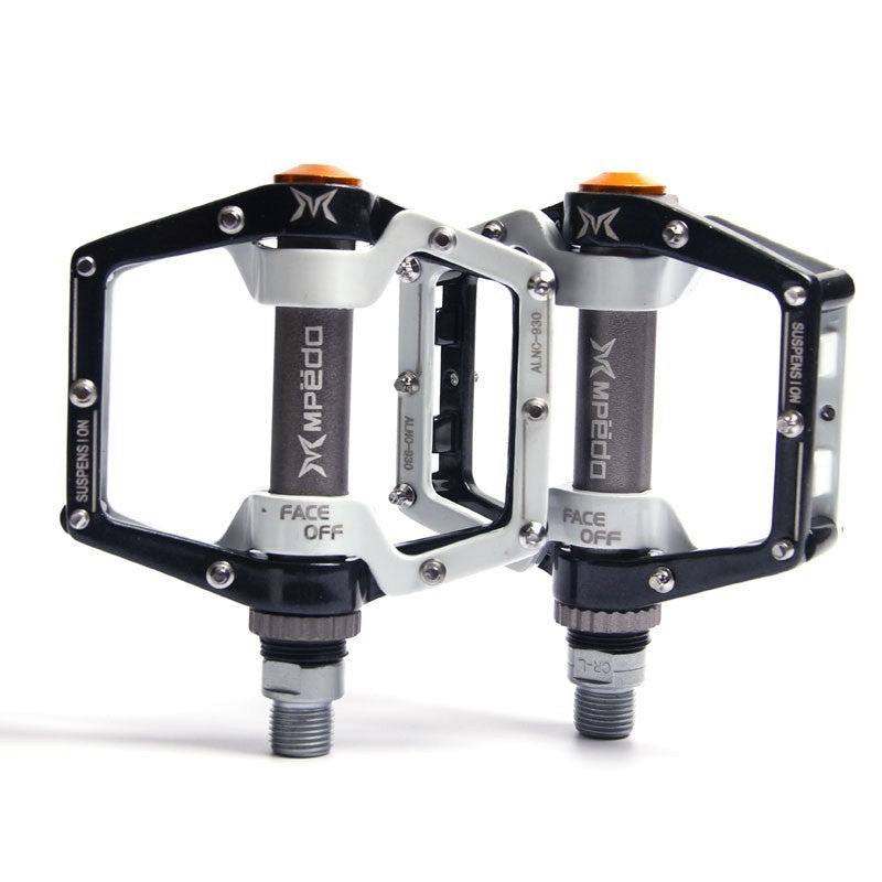 Bicycle Pedal Mountain Bike Peilin Pedal Aluminum Alloy Bearing Pedal Dead Fly Non-Slip Two Peilin - V.I.P Digital Presence