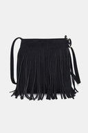 Suede Fringe Shoulder Bag - V.I.P Digital Presence