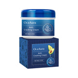Crema nutritiva para pies, hidratante y calmante para pies secos y reparadores.