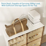 Portable Shoe cabinet Living Room,Stackable Storage Organizer Cabinet with Doors and Shelves,Shoe Box for Closet - V.I.P Digital Presence