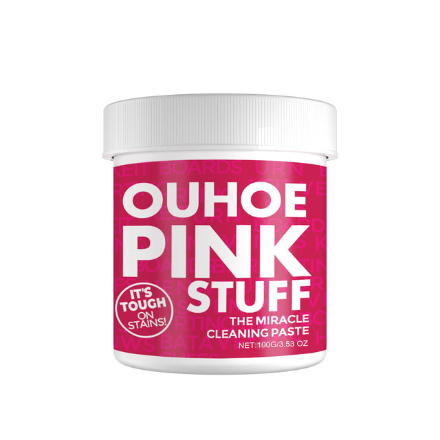Home Gentle Multi-Functional Cleaning Cream, Clean Kitchen Heavy Oil Dirt General Pink Barrel Cleaning Powder - V.I.P Digital Presence