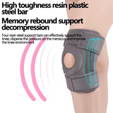 Meniscus Sports Knee Protector Silicone Shock Absorber Stability Patella Knee Protector Support Strip Velcro Adjustable - V.I.P Digital Presence