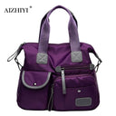 Multiuse Women Waterproof Handbag Nylon Tote Fashion Messenger Crossbody Bags for Women Top-Handle Shoulder Purse Travel Bag - V.I.P Digital Presence