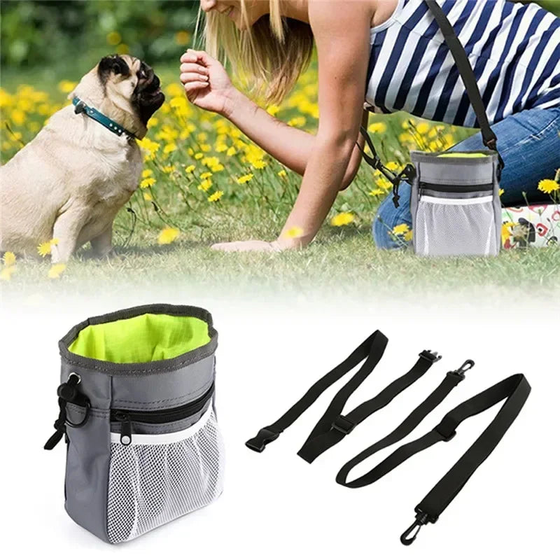 Pet Dog Puppy Training Treat Snack Pet Feed Pocket Pouch Multifunctional Pouch Food Crossbody Bag Pocket Dogwalking Waist Bag - V.I.P Digital Presence