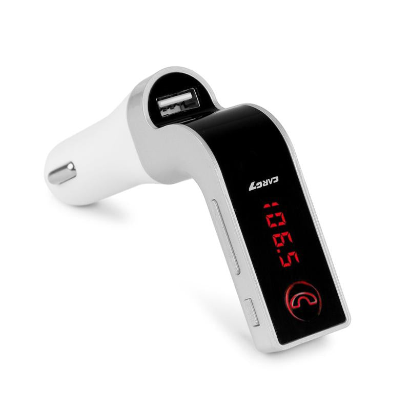 ANLUD Multifunction 4-in-1 CAR G7 Bluetooth FM Transmitter USB Flash Drives TF Music Player Car Kit USB Car Charger - V.I.P Digital Presence