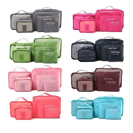 Travel storage bag 6-piece set waterproof clothing sorting bag bags Travel storage bag 6-piece set - V.I.P Digital Presence